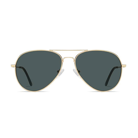 Óculos de Sol Unissexo Techsuit 3025, Proteção UV, Dourados Verdes