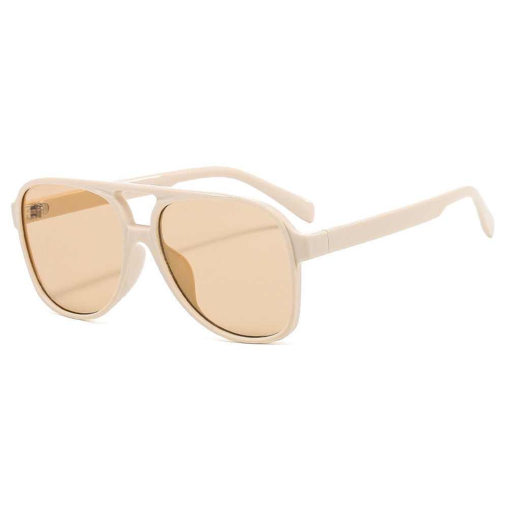Óculos de Sol Unissexo Techsuit 98061, Proteção UV, Bege Castanho