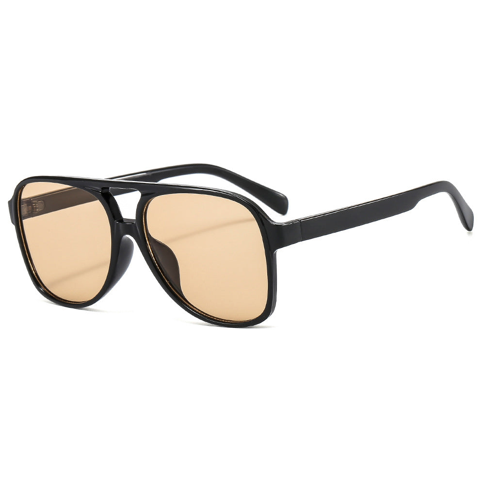 Óculos de Sol Unissexo Techsuit 98061, Proteção UV, Preto Castanho Claro