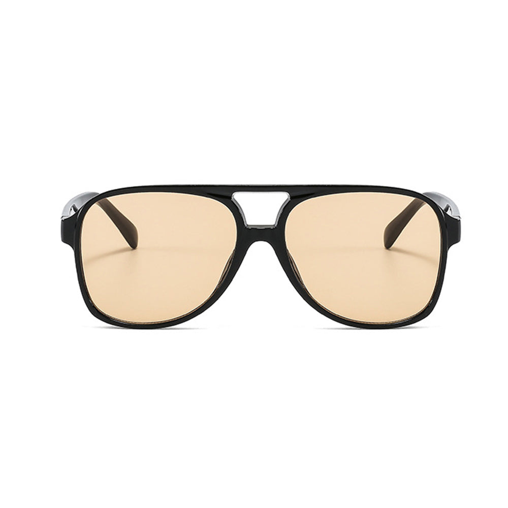 Óculos de Sol Unissexo Techsuit 98061, Proteção UV, Preto Castanho Claro