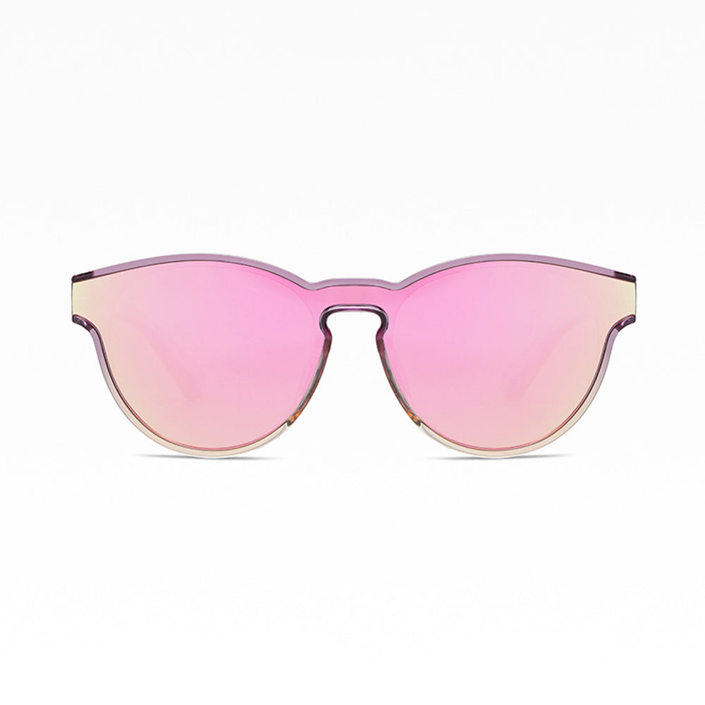 Óculos de Sol Unissexo Techsuit TR7545, Polarizados, Proteção UV, Roxo Amarelo Rosa