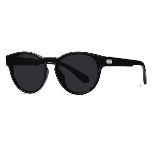 Óculos de Sol Unissexo Techsuit TR7545, Polarizados, Proteção UV, Preto Cinza