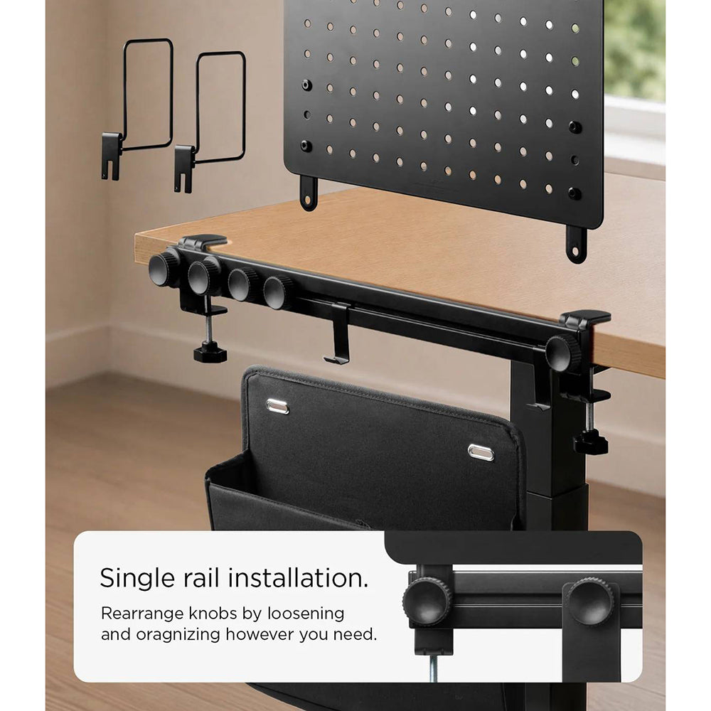 Organizador de Secretária Metálico Spigen LD406, Preto AHP11401