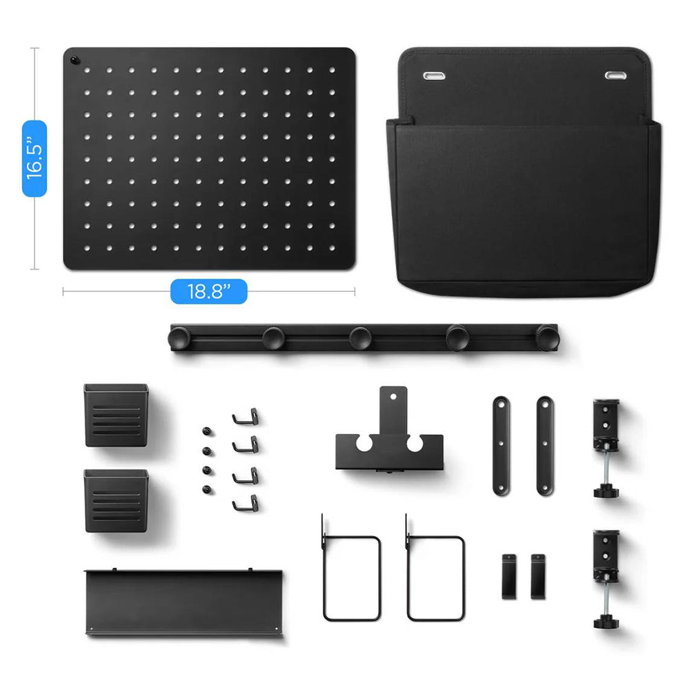 Organizador de Secretária Metálico Spigen LD406, Preto AHP11401