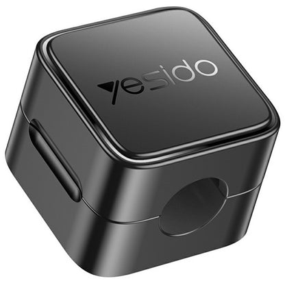 Yesido C216BL Cable Organizer, Set of 4 Pieces, Black