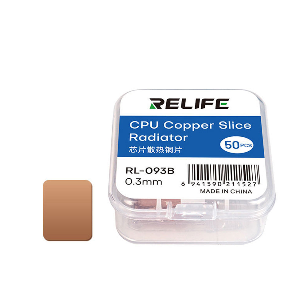Pad Termoconductor Relife RL-093B, 0.3mm, Conjunto 50 peças