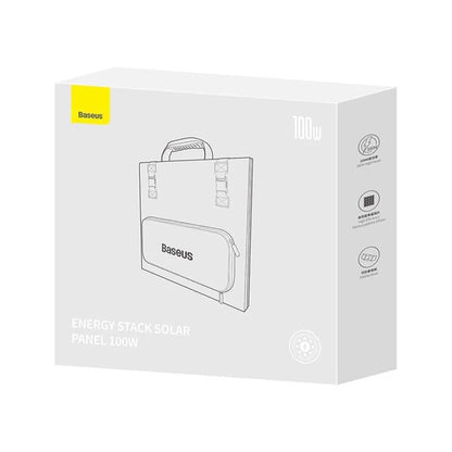 Painel Solar Fotovoltaico Baseus, 100W, 1.58m x 0.39m, Verde CCNL050006