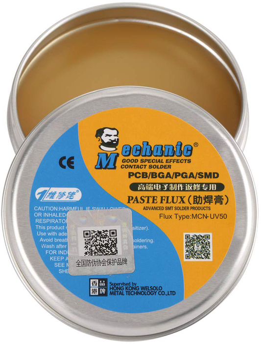 Pasta mecânica Flux MCN-UV50, 60g 