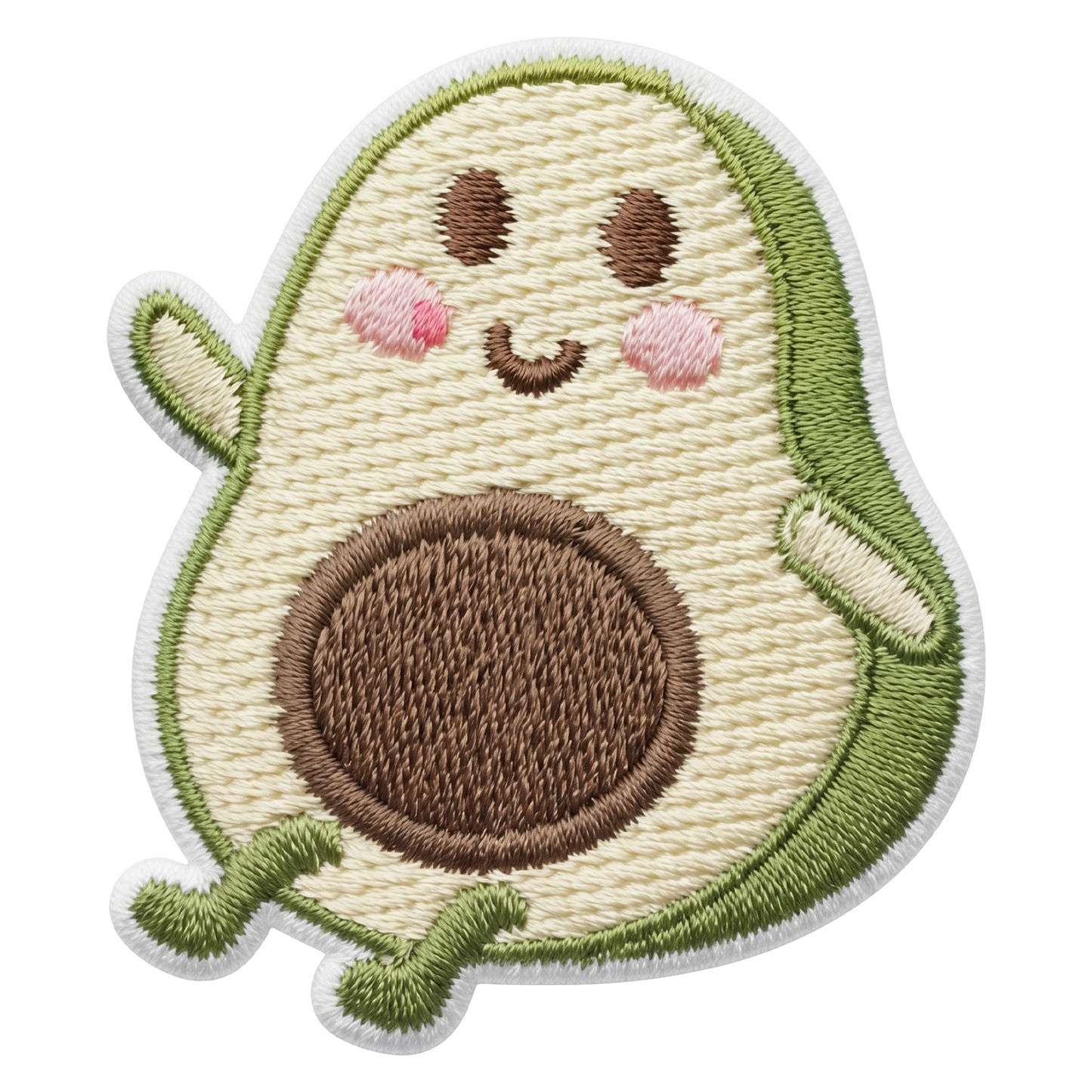 Patch / Remendo Têxtil OEM Abacate, Conjunto 3 peças, Multicolor