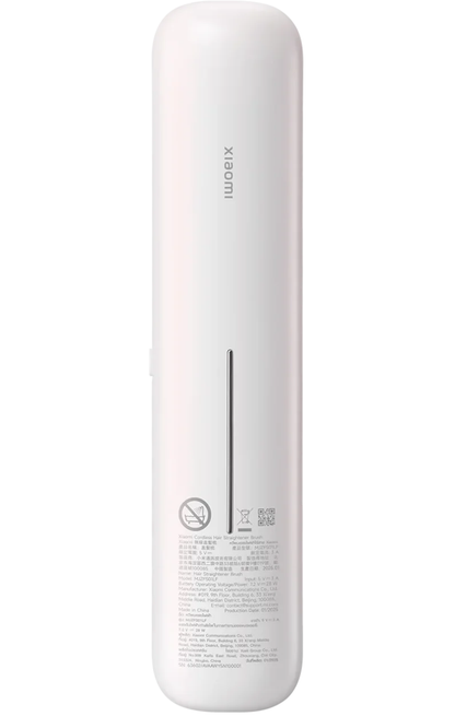 Escova Elétrica Xiaomi para Alisar o Cabelo, Branca BHR07RFEU
