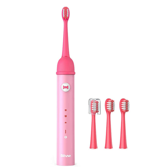 Escova de Dentes Elétrica Bitvae BVK7S Kids, Rosa
