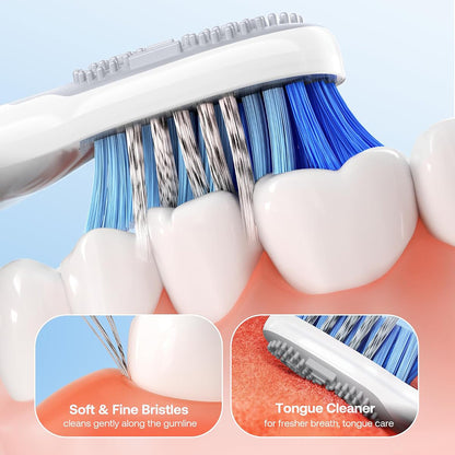 Escova de Dentes Elétrica Bitvae D2, Branca
