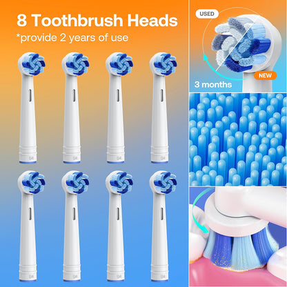 Escova de Dentes Elétrica Bitvae R1, Preta