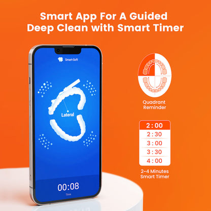 Escova de Dentes Elétrica Bitvae S2 Smart, Preta