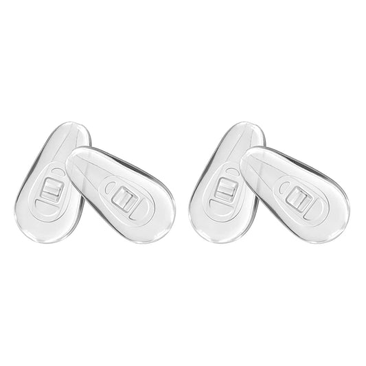 Almofadas de Silicone para Óculos Techsuit NPT1, Conjunto de 2 peças, Transparentes