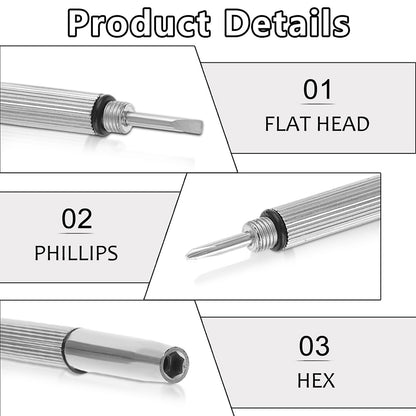 Almofadas de Silicone para Óculos e Chave de Fenda Techsuit ST1, Conjunto de 4 Peças, Transparentes