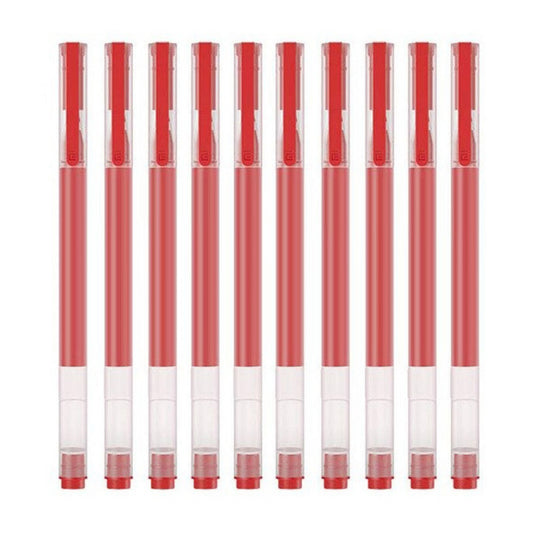 Caneta Xiaomi, Gel Vermelho, 0.5mm, Conjunto 10 unidades BHR8863GL