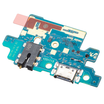 Samsung Galaxy A40 A405, Service Pack GH96-12454A - Áudio - Microfone - Placa de ligação de carregamento