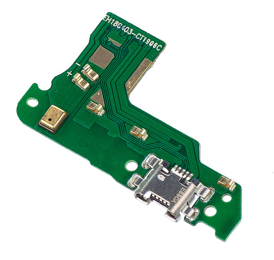 Placa com conetor de carregamento - Microfone Huawei Y6 Prime 2018 / Y6 (2018)