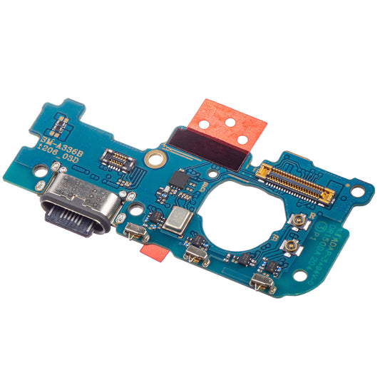 Samsung Galaxy A33 5G A336 - Placa de ligação de carregamento do microfone - Samsung Galaxy A33 5G A336