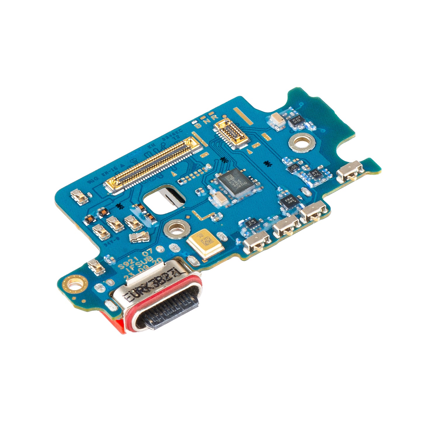 Placa com Conector de Carregamento - Microfone - Módulo Leitor SIM Samsung Galaxy S24 S921, Swap GH96-16507A