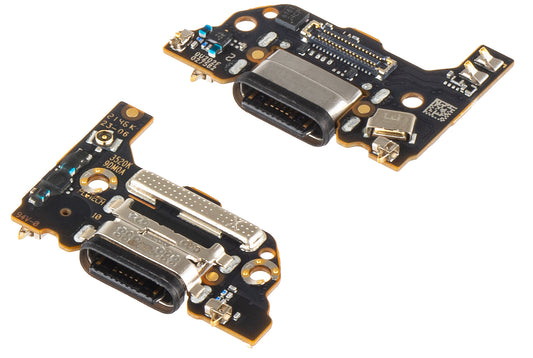 Placa com Conector de Carregamento - Microfone Xiaomi 11 Lite 5G NE, Service Pack 5600010K9D00