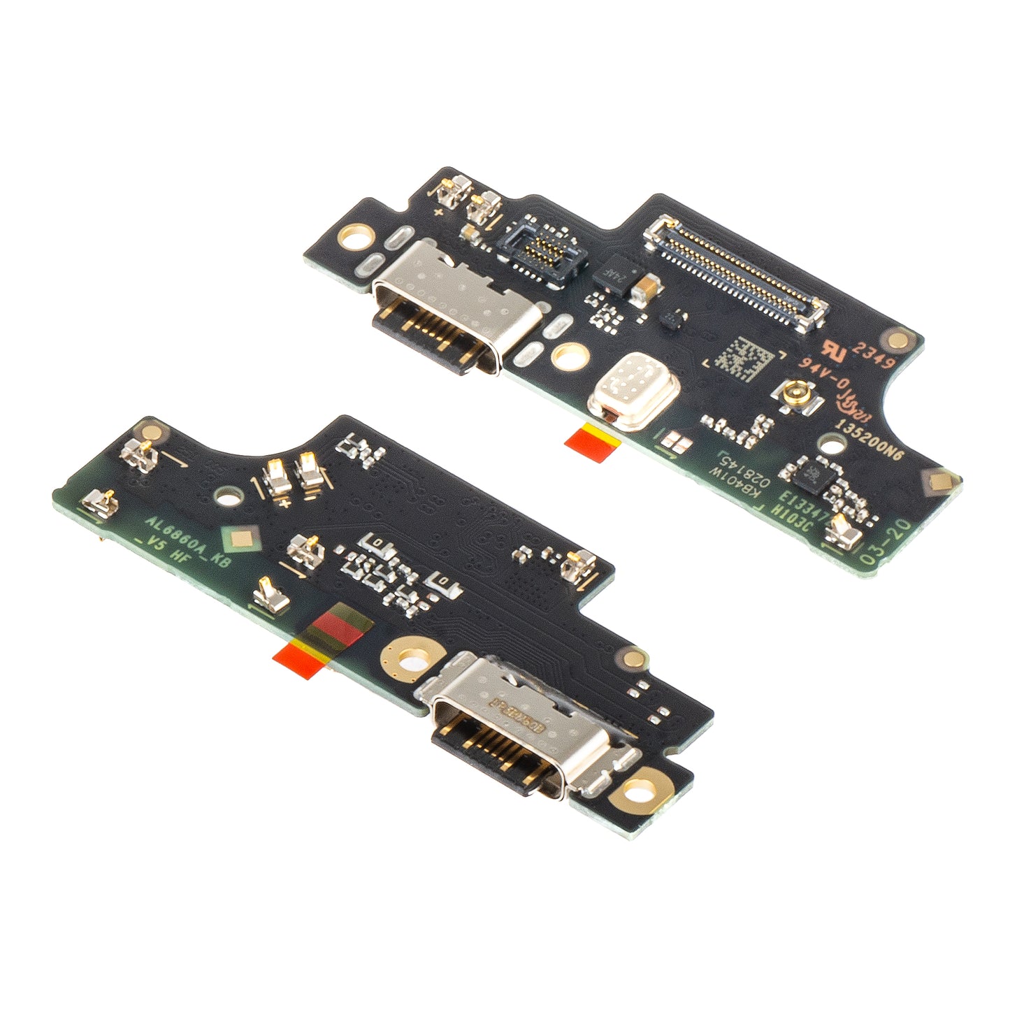 Placa com Conector de Carregamento - Microfone Xiaomi Poco M6 Pro 4G, Service Pack 5600040N6P00
