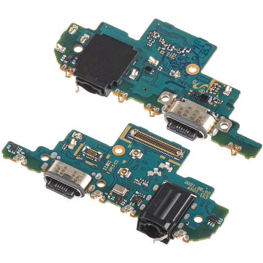 Placa com Conector de Carregamento - Áudio - Microfone Samsung Galaxy A52s 5G A528, Versão K2