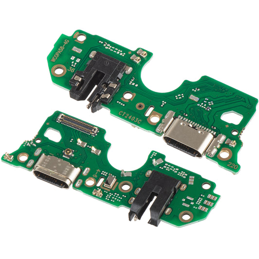 Placa com Conector de Carregamento - Áudio - Microfone Oppo A18 / A79 / A38
