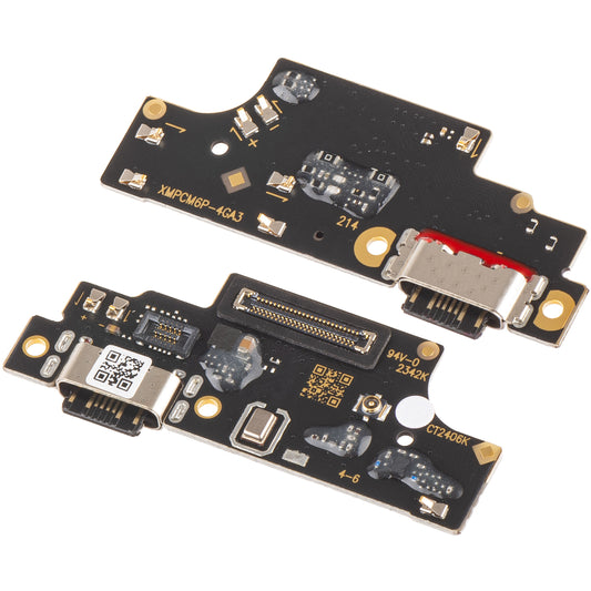 Placa com Conector de Carregamento - Microfone Xiaomi Redmi Note 13 Pro 4G
