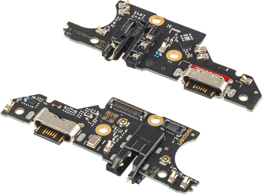 Placa com Conector de Carregamento - Áudio - Microfone Motorola Moto G34
