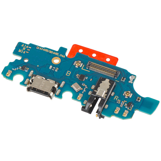 Placa com Conector de Carregamento - Áudio - Microfone Samsung Galaxy A14 5G A146, Versão Não Europa