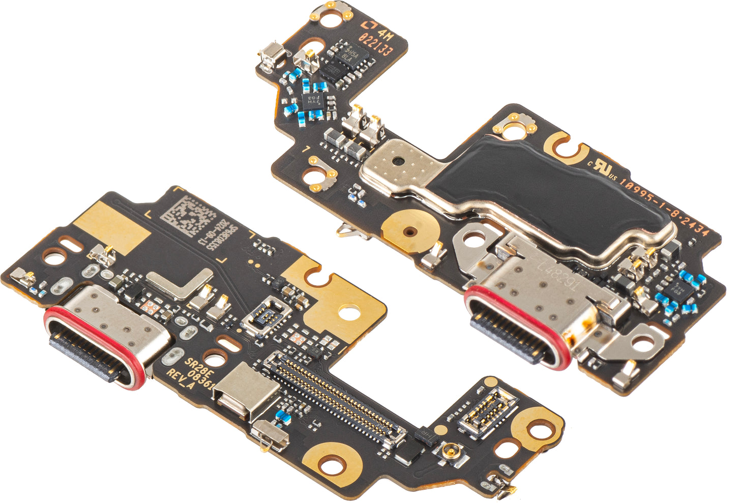 Placa com Conector de Carregamento - Microfone Motorola Razr 50, Service Pack 5P68C24826