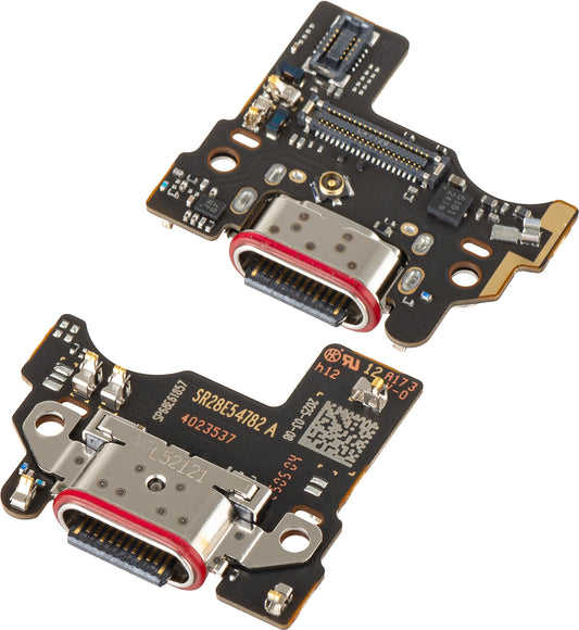 Placa com Conector de Carregamento - Microfone Motorola Edge 60 Fusion, Service Pack 5P68C29865