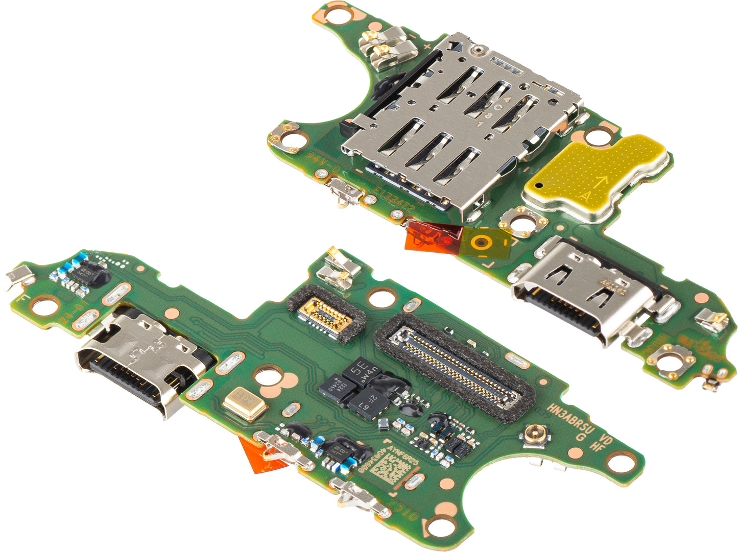 Placa com Conector de Carregamento - Microfone Honor 400 Lite, Service Pack 0235ANSF