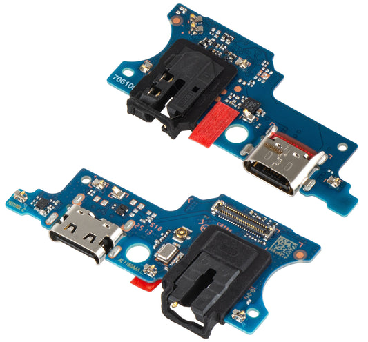 Placa com Conector de Carregamento - Áudio - Microfone Samsung Galaxy A06 A065, Service Pack GH81-26450A