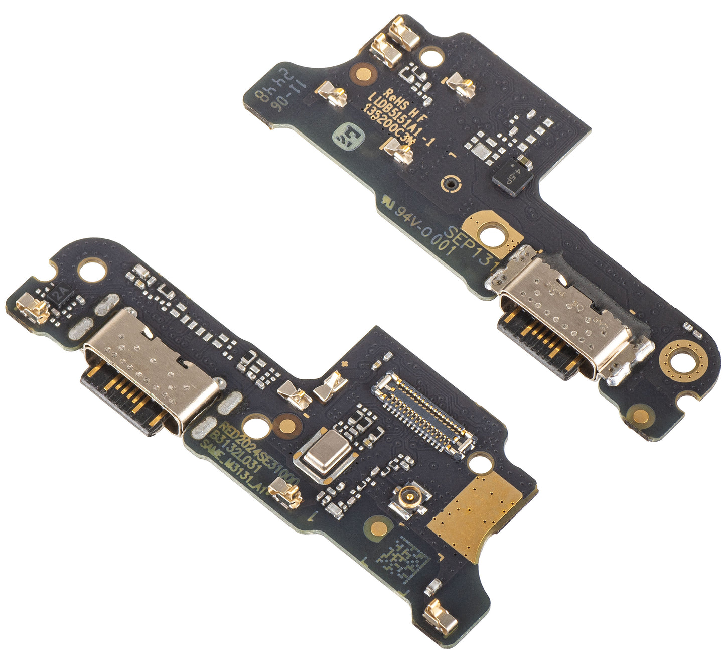 Placa com Conector de Carregamento - Microfone Xiaomi Redmi A4 / 14C / Poco C75