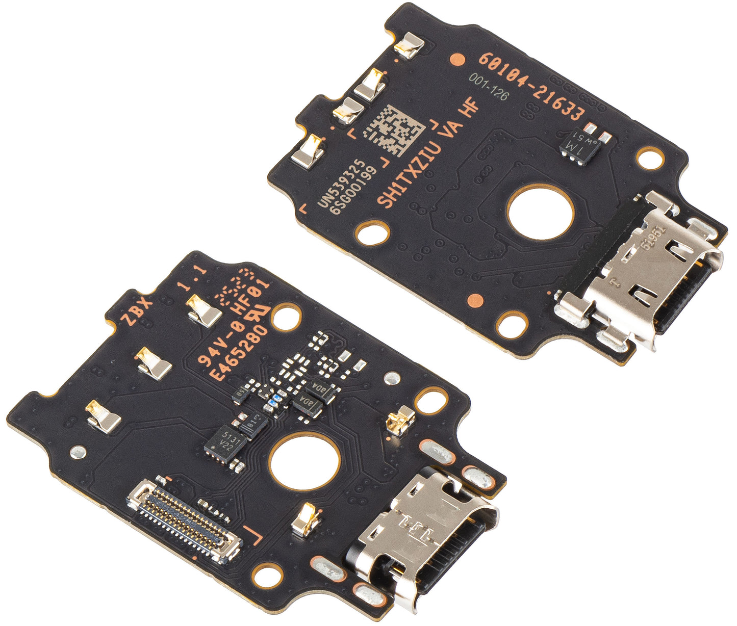 Placa com Conector de Carregamento - Microfone Huawei MatePad 11.5 (2025), Service Pack 02357DTC