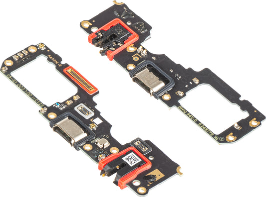 Placa com Conector de Carregamento - Áudio - Microfone Oppo Find X5 Lite / Reno7 5G, Swap
