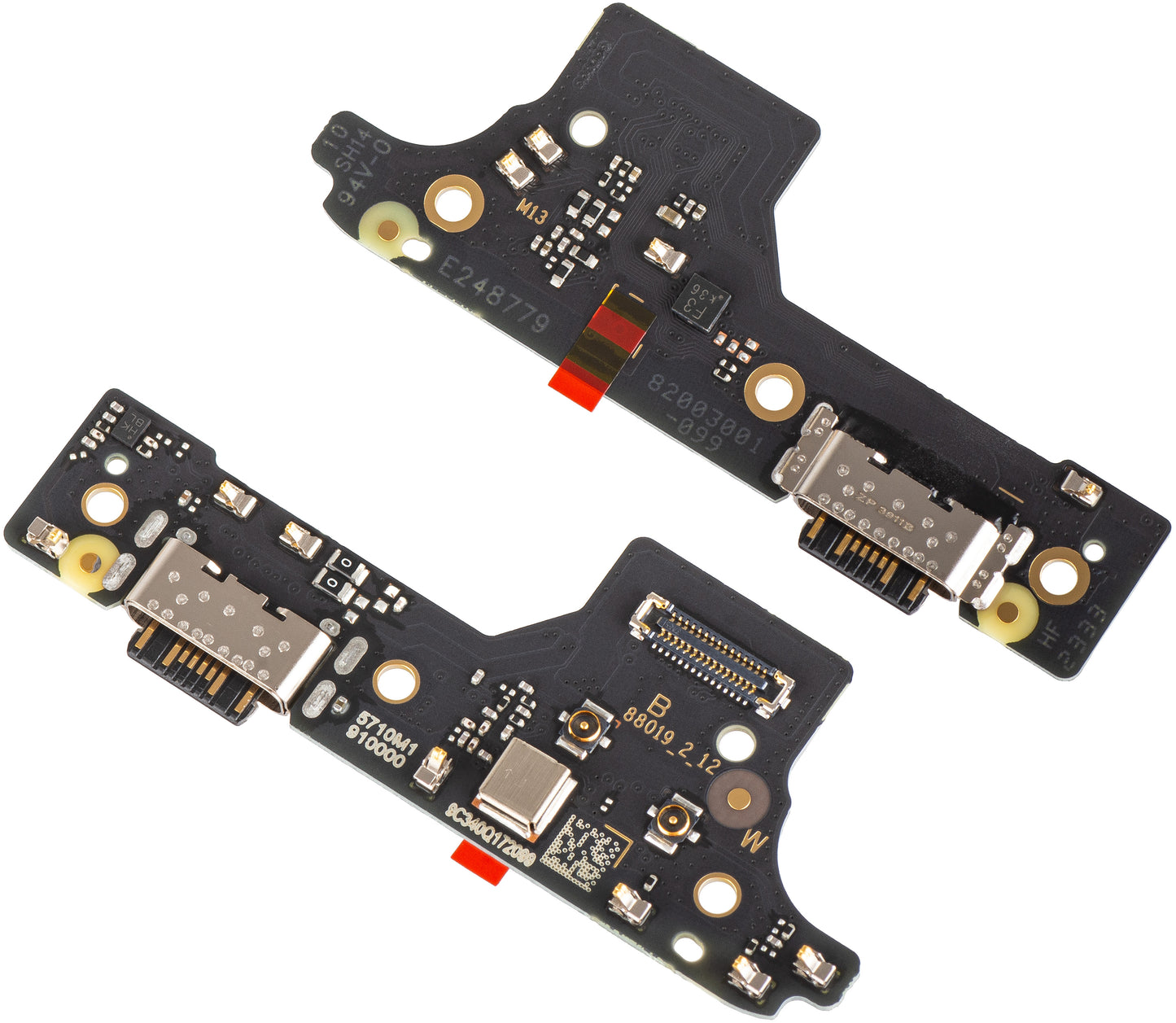 Placa com Conector de Carregamento - Microfone Xiaomi Redmi 12 5G, Service Pack 5600040M1900