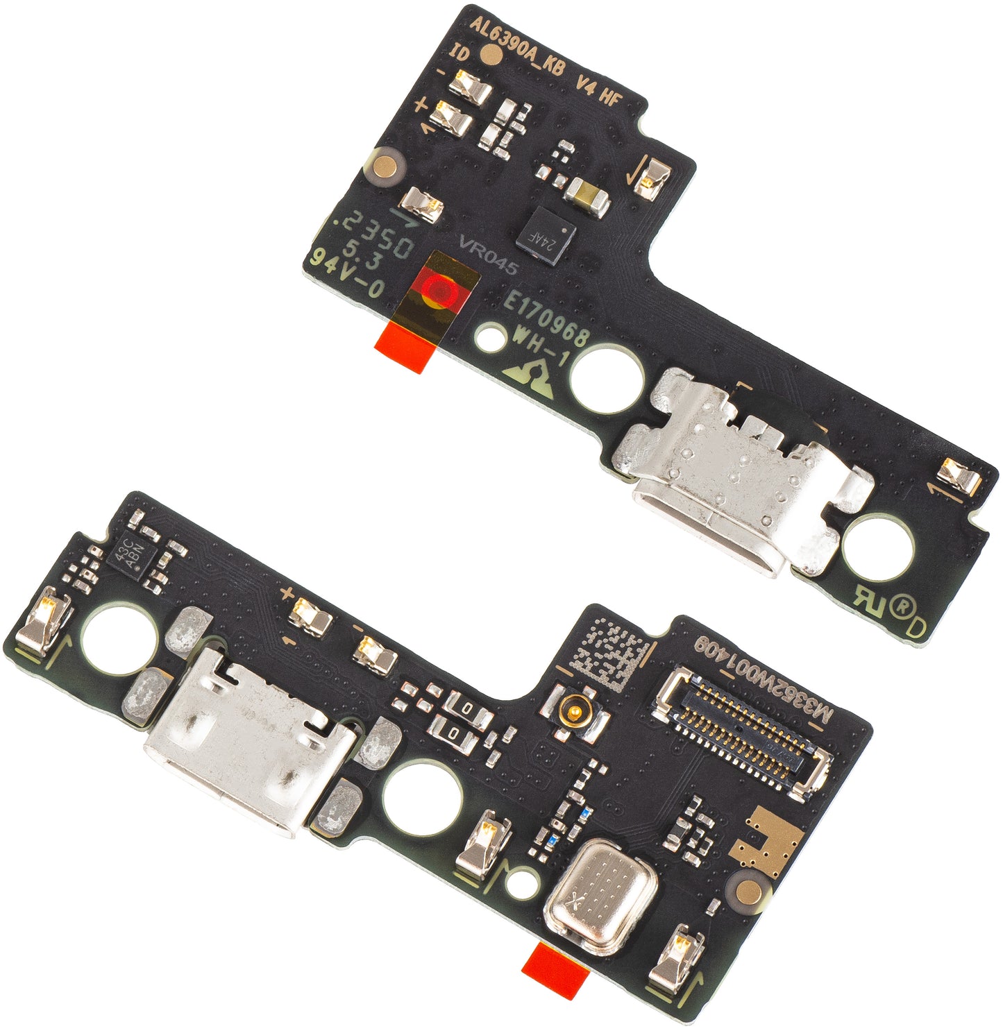 Placa com Conector de Carregamento - Microfone Xiaomi Redmi 12C, Service Pack 5600020C3T00
