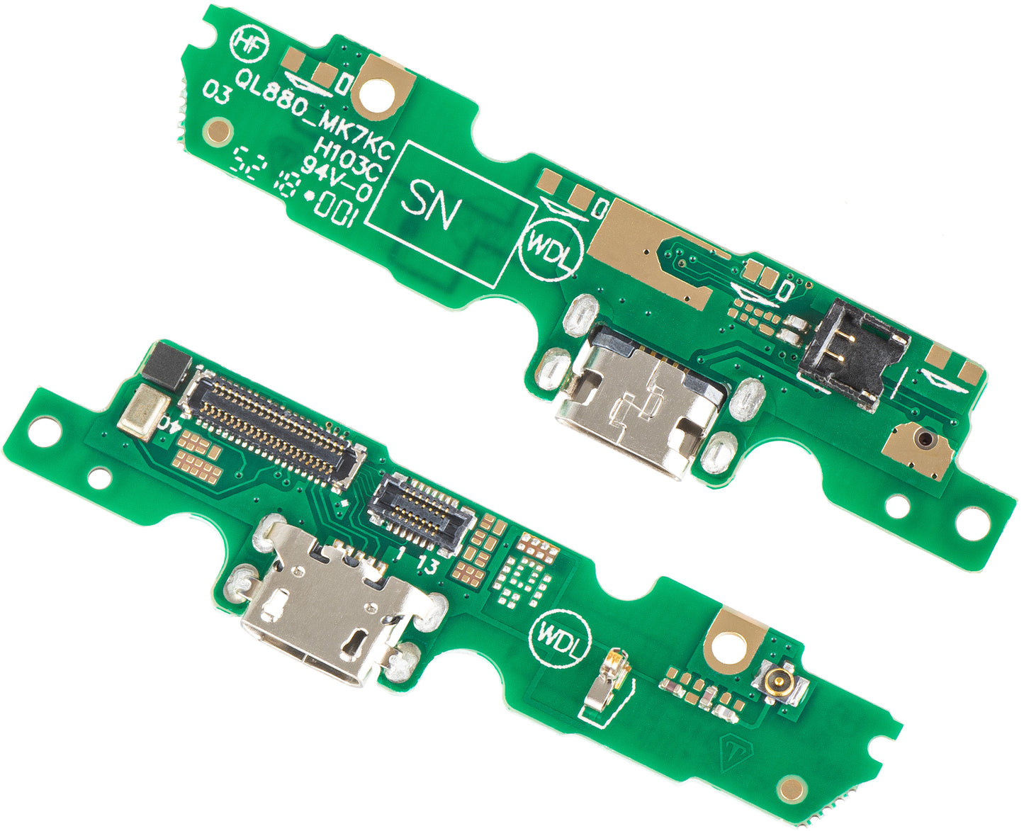 Placa com Conector de Carregamento - Microfone Motorola Moto G5