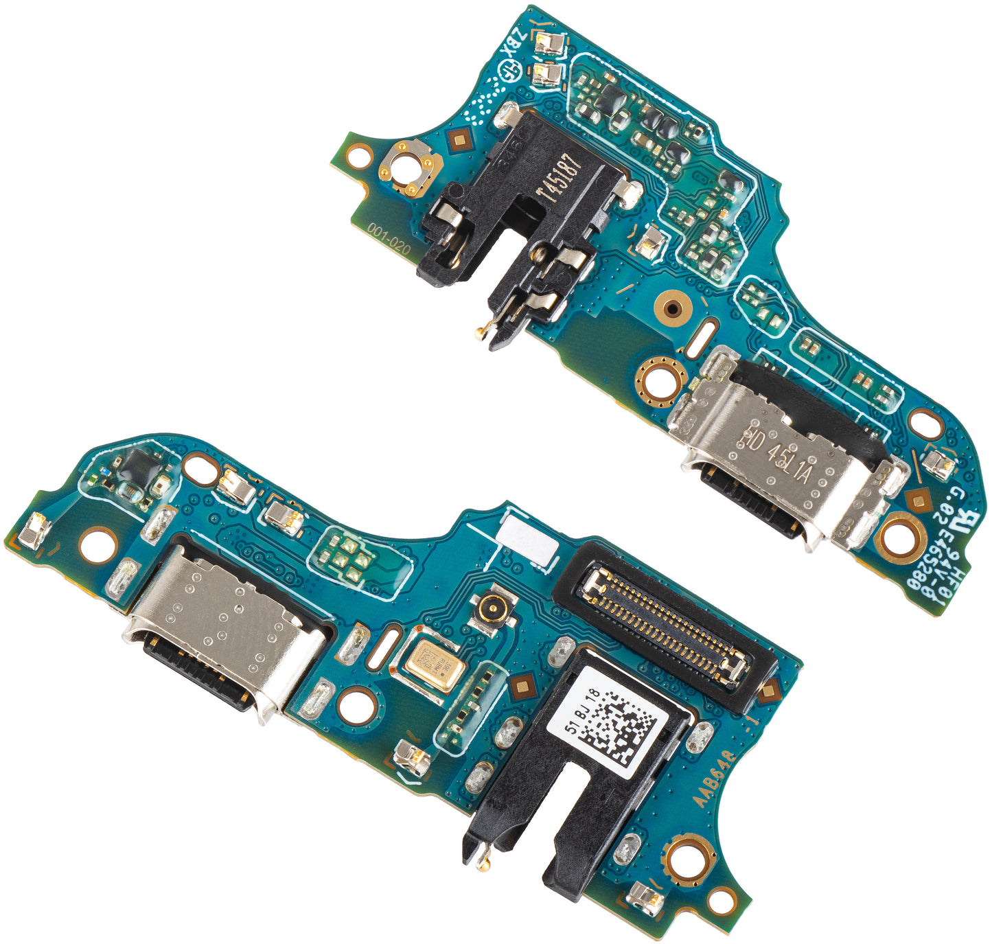 Charging Connector - Audio - Microphone Board Realme C53, Service Pack 621024000023