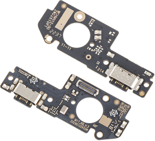 Placa com Conector de Carregamento - Microfone Xiaomi Poco X5