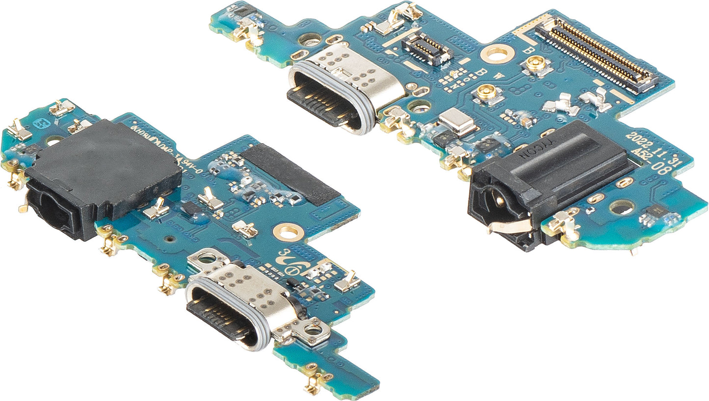 Placa com Conector de Carregamento - Áudio - Microfone Samsung Galaxy A52 5G A526 / A52 A525
