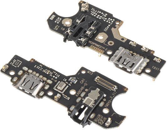 Placa com Conector de Carregamento - Áudio - Microfone Realme C21Y