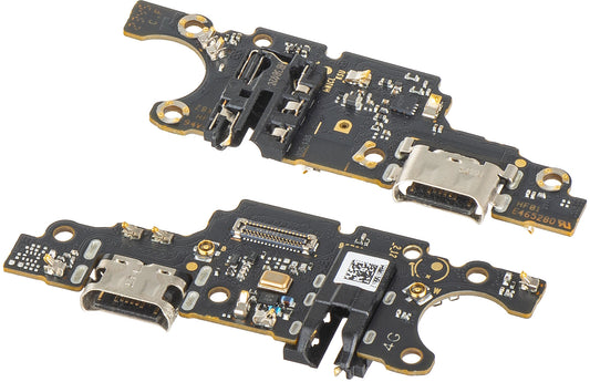 Placa com Conector de Carregamento - Áudio - Microfone Honor X7a, Swap