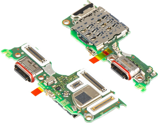 Placa com Conector de Carregamento - Microfone - Módulo Leitor SIM Oppo A6 Pro 5G, Service Pack 621024000199