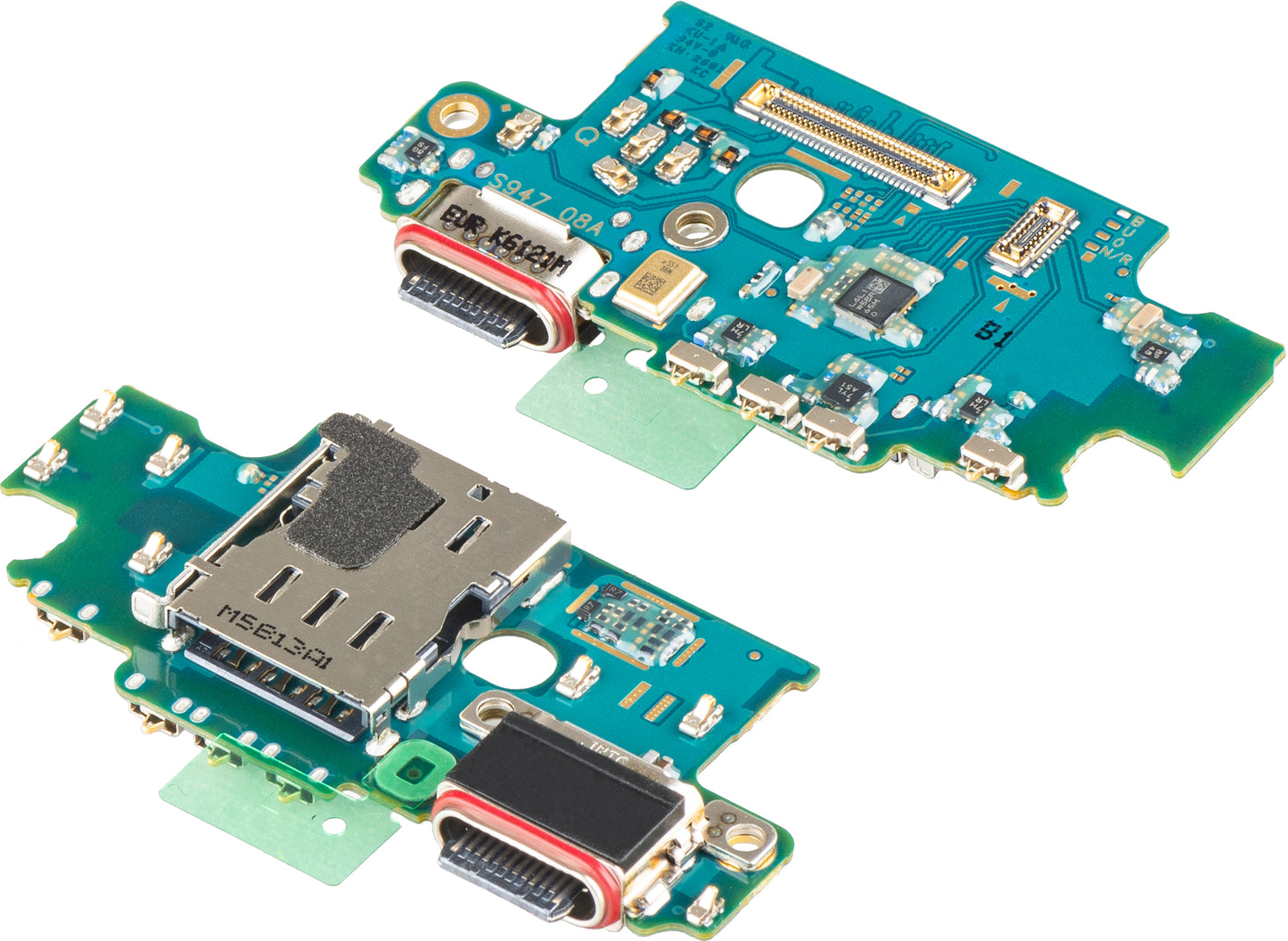 Placa com Conector de Carregamento - Microfone - Módulo Leitor SIM Samsung Galaxy S26 Plus S947, Service Pack GH96-21141A