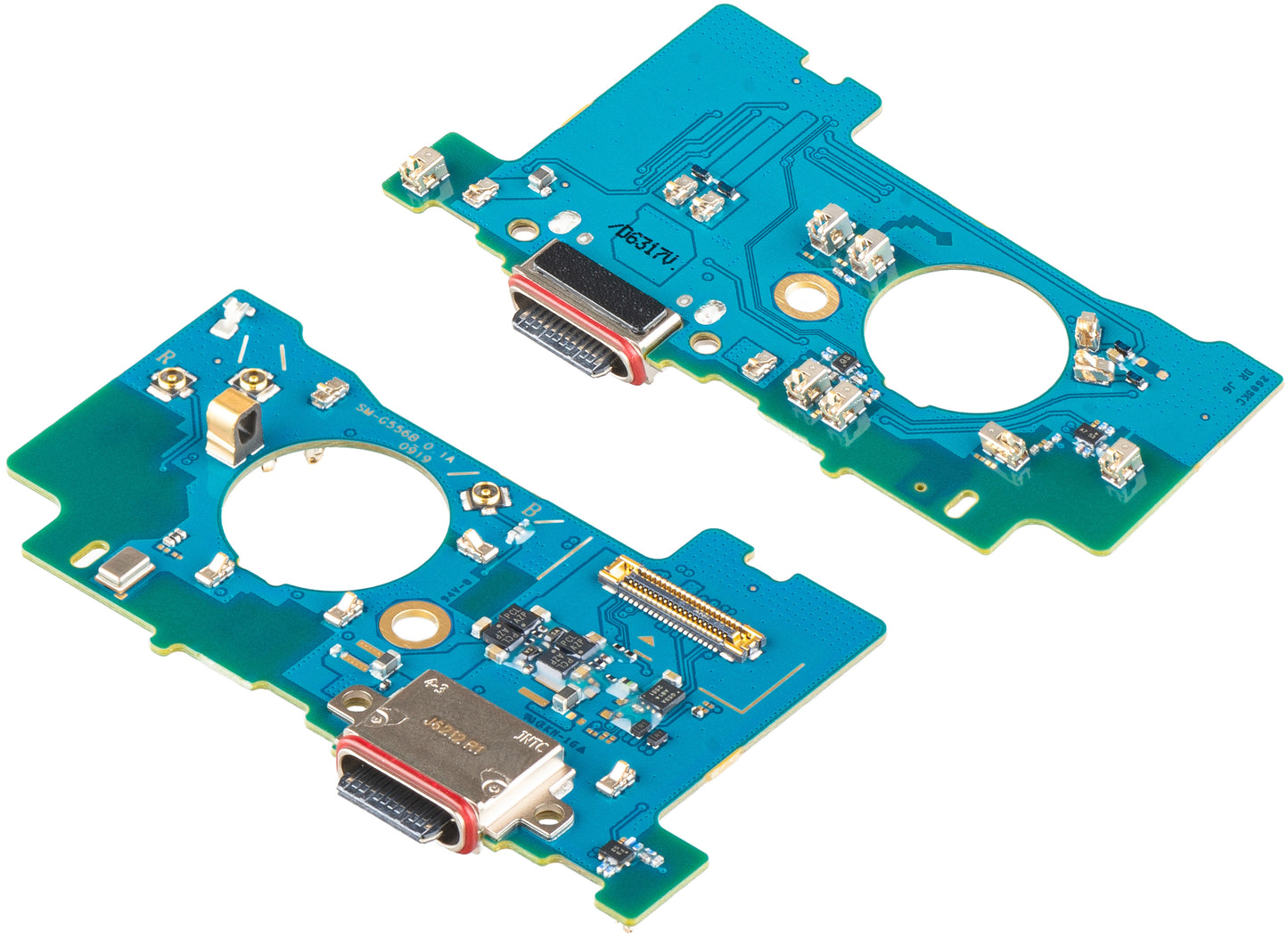 Placa com Conector de Carregamento - Microfone Samsung Galaxy Xcover7 G556, Service Pack GH96-14978A